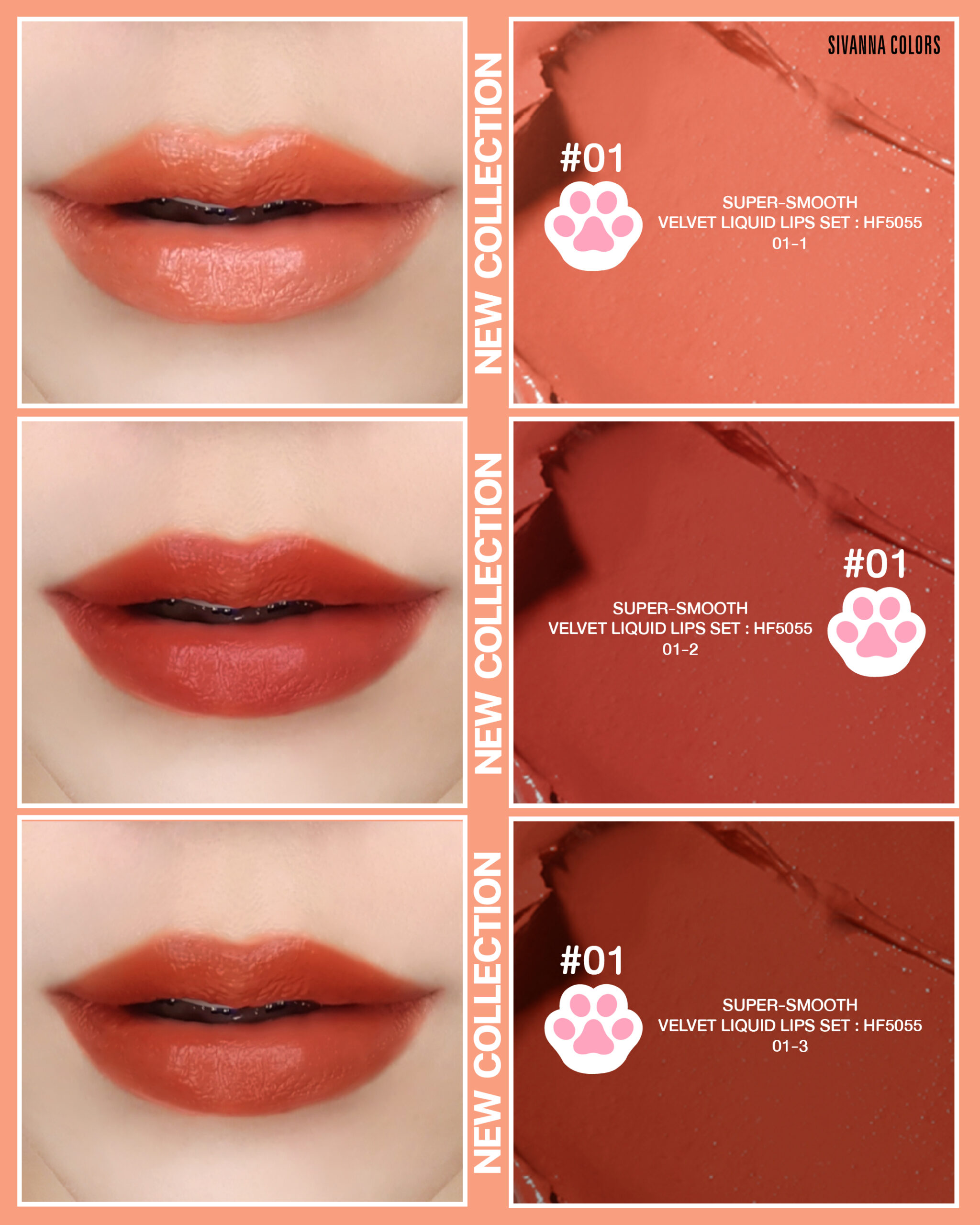 sivanna colors velvet matte lipstick